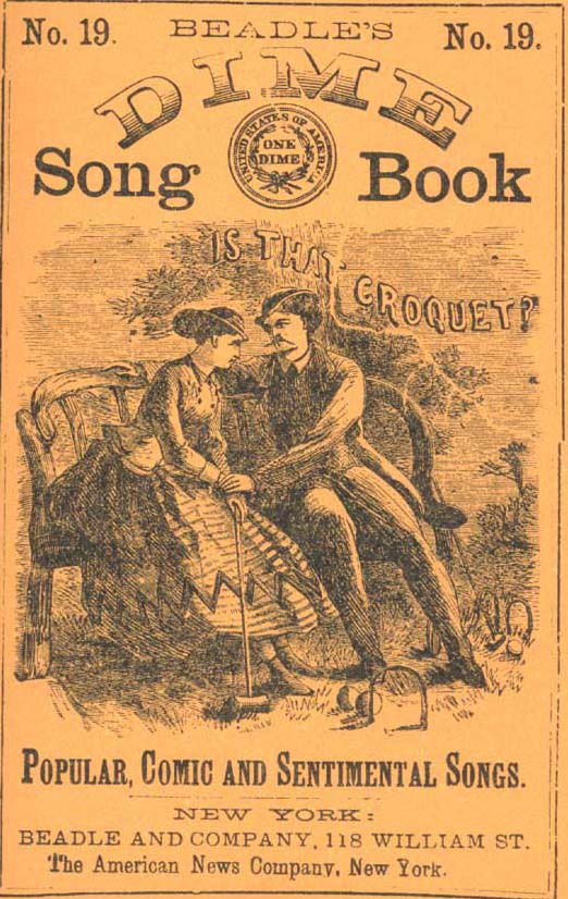 Fig. 116. Beadle's Dime Songbooks