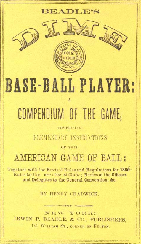 Fig. 136. Beadle's Dime Base-Ball Player