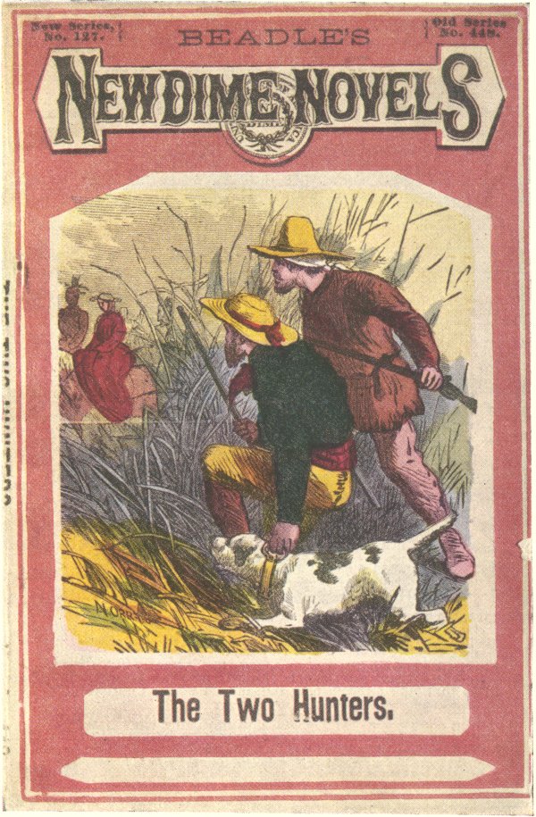 Fig 24.  <i>Beadle's New Dime Novels</i><br>
Between 1874 and 1885 310 numbers were issued.