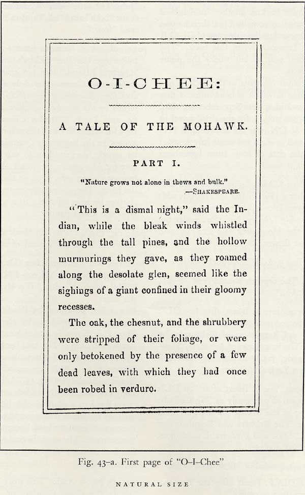 Figure 43-a.  First Page of 'O-I-Chee'