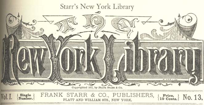 Fig 62.  Frank Starr's  New York Library