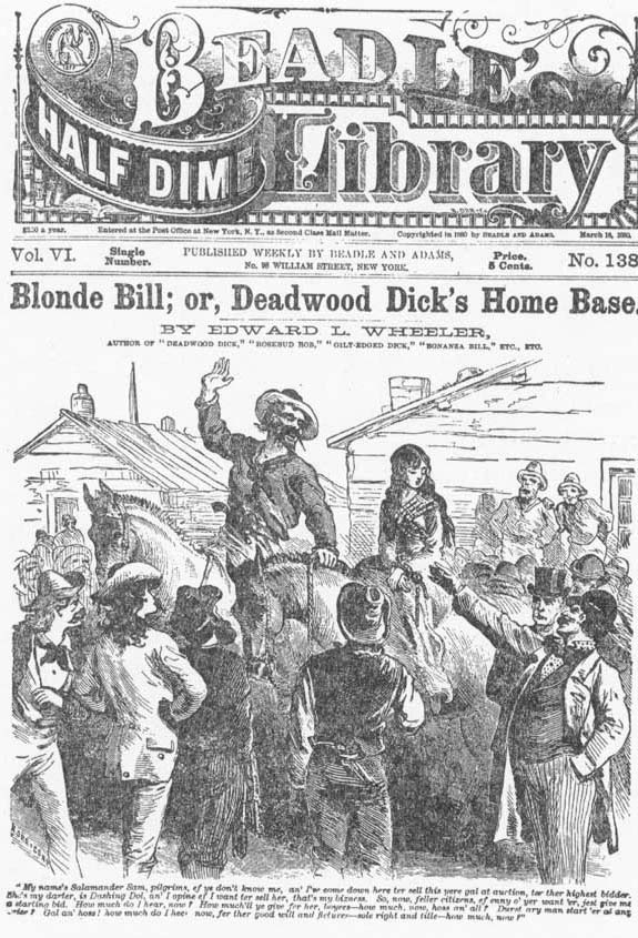  Fig. 74.  Beadle's Half-Dime Library