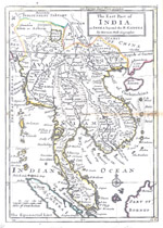 Map of East India and Cochin China from 1730 thumbnail