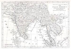 Map of the East Indies from 1770 thumbnail