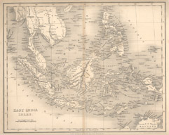 map of the East India Isles from about 1850 thumbnail