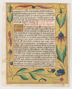 Recto of 1524 German leaf