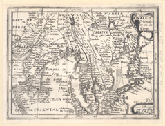 map of South and Southeast Asia from 1600 thumbnail