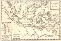 Map of Sumatra, Java, Bali, Moluccas, Celebes, Timor and other areas from 1783 thumbnail