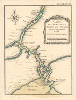 map of Tunquin from 1764 thumbnail